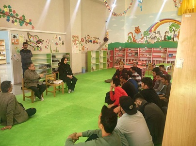 محفل ادبی دانش آموزان هنرستان امیر کبیر به مناسبت بزرگداشت نظامی گنجوی